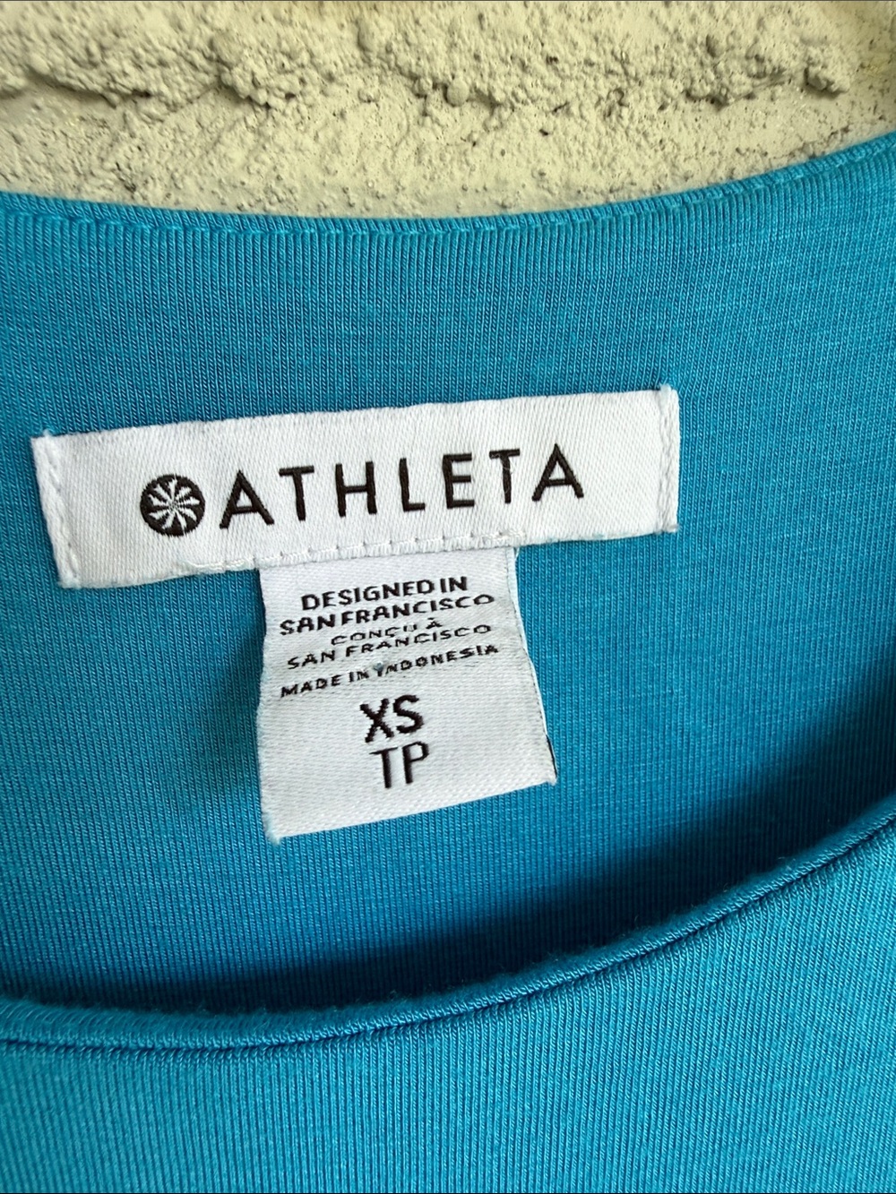 Athleta Santorini Thera Dress In Aqua/Sky Blue Size XS - Picture 3 of 11
